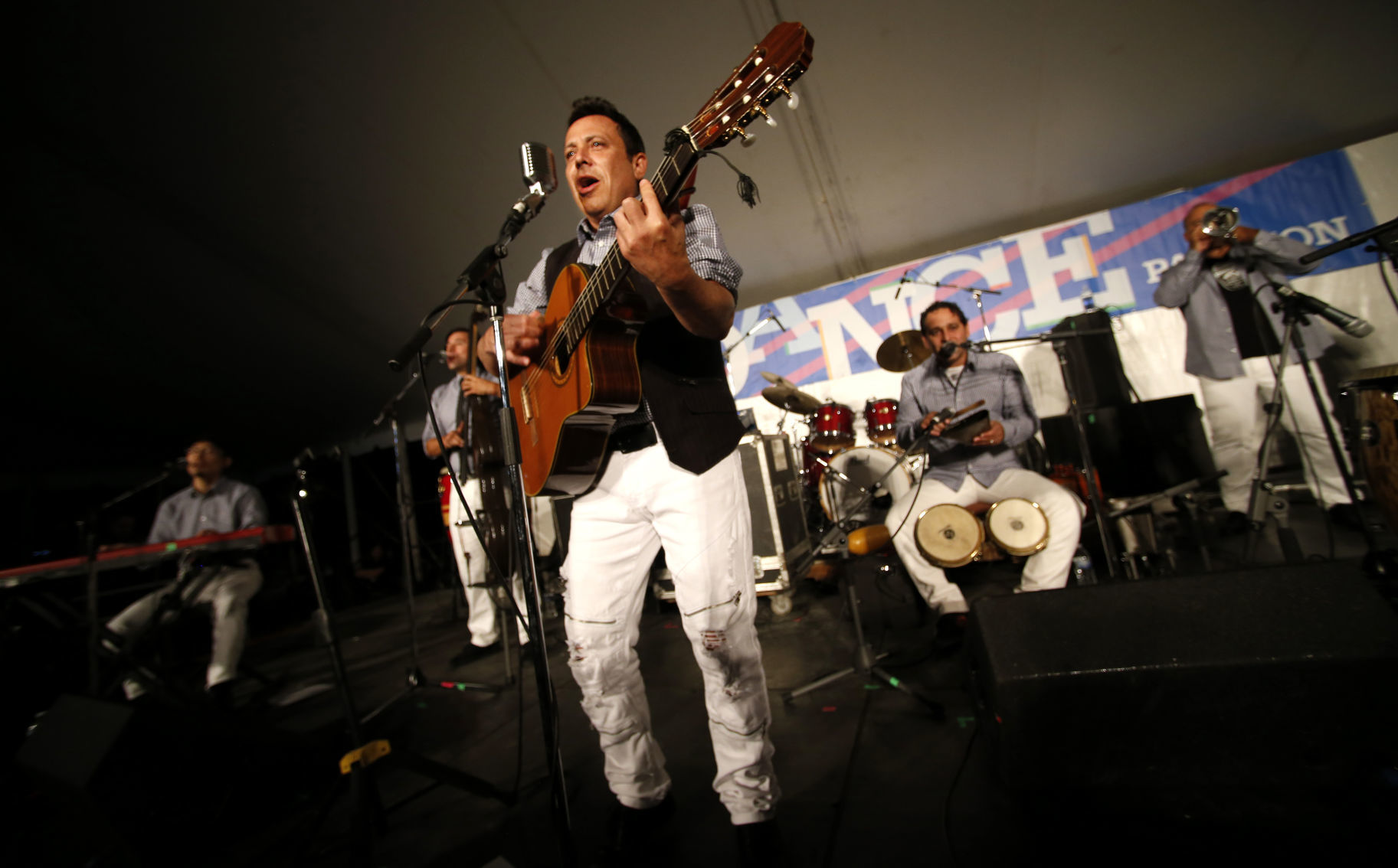 Opening night of the Richmond Folk Festival